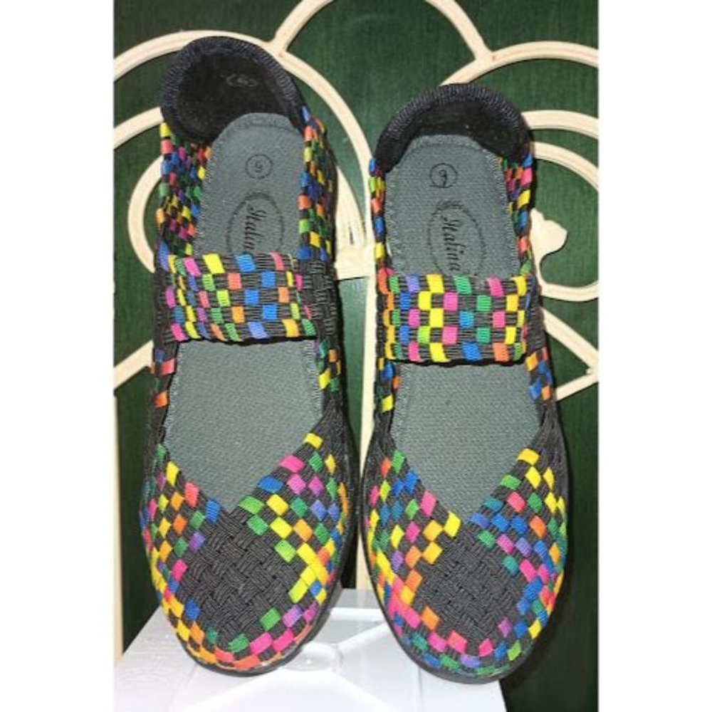 ITALINA BY SUMMER RIO Multi Color Mary Jane shoe size 6 - Brand New!